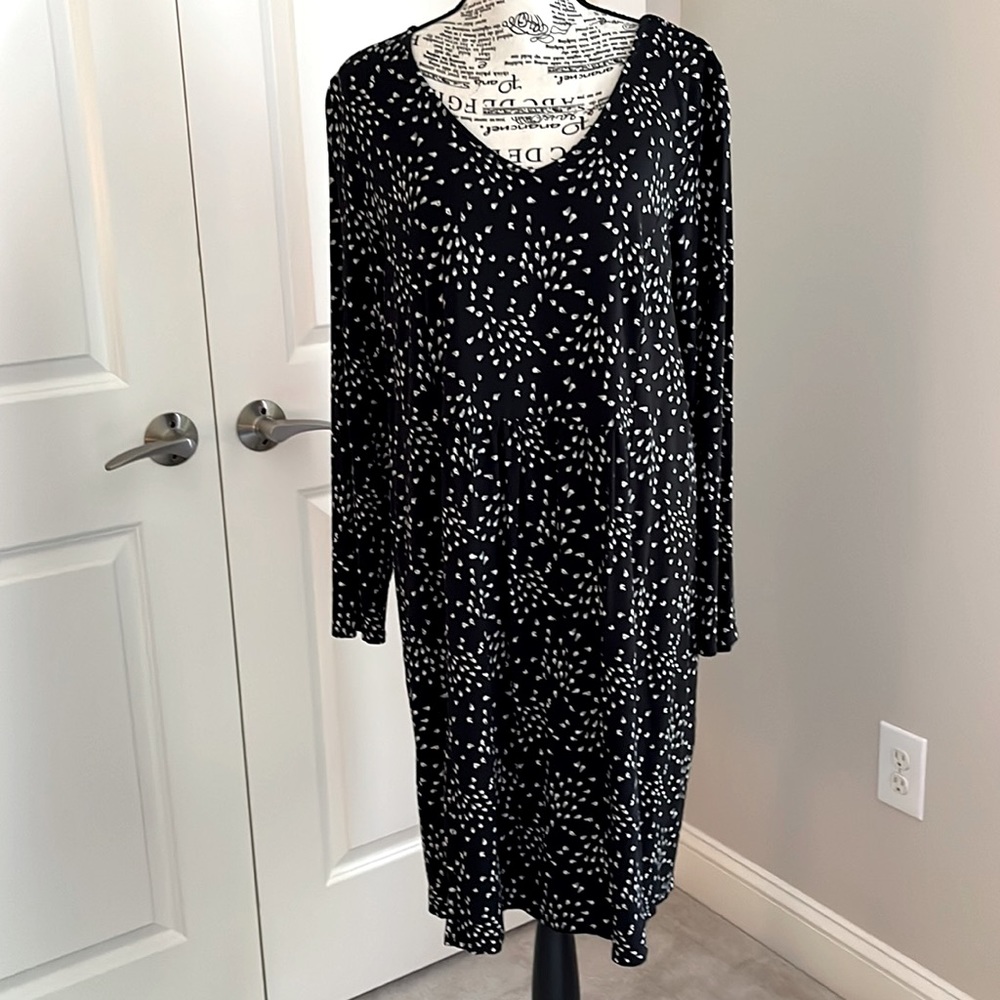 J jill soft comfy work dress